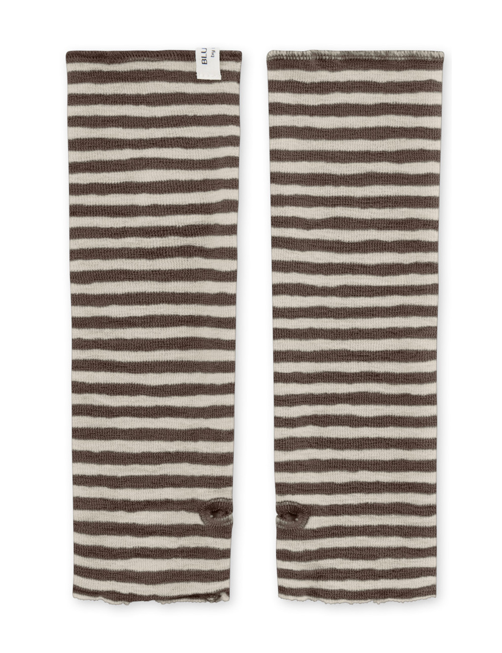 Pulsvarmer i merinould 1014 i striber