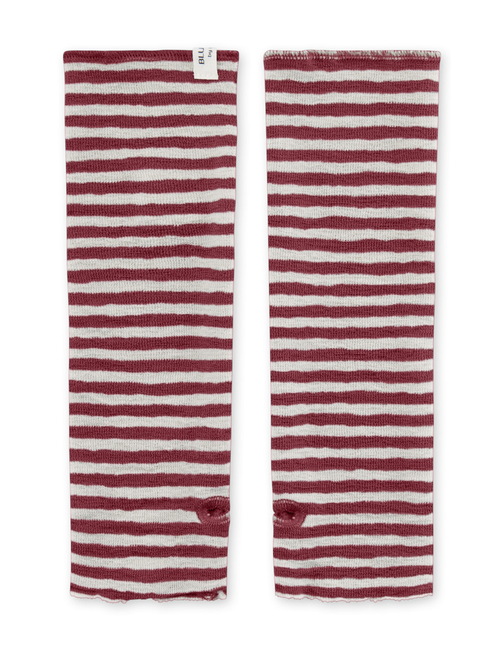 Pulsvarmer i merinould 1014 i striber