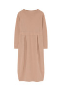 Merino uld kjole i mandel-facon 7045 i farver