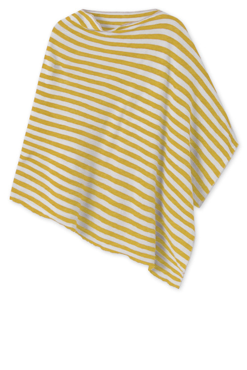 Poncho i merinould 1001 i striber