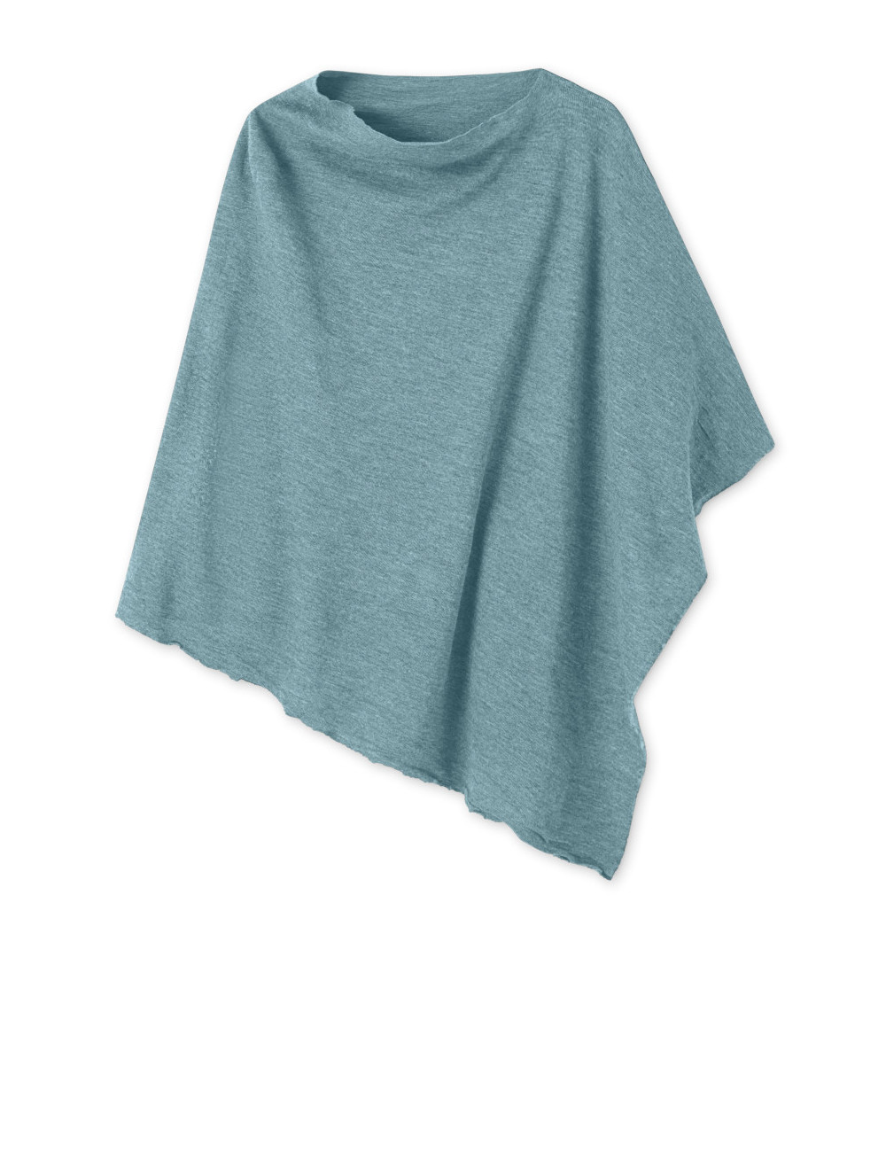 Poncho i merinould 1001 i farver