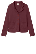 Blazer cardigan i merino uld 8014 i farver