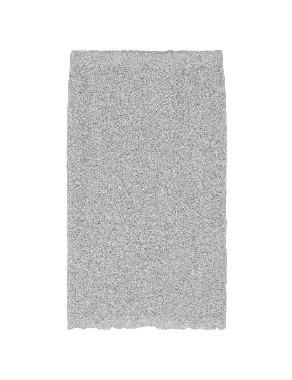 Klassisk nederdel i bobbel-uld 5501 i basis farver