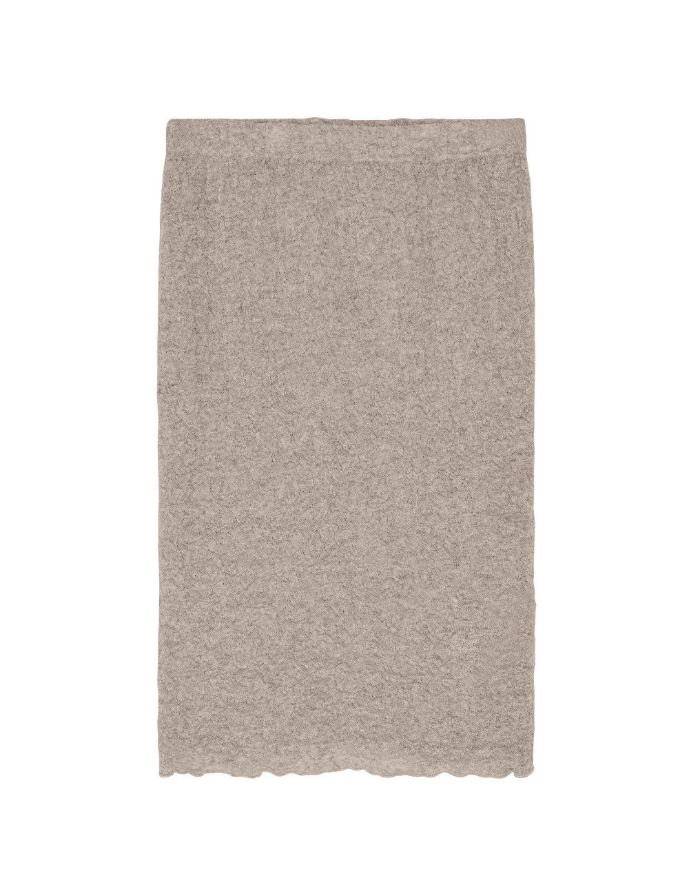 Klassisk nederdel i bobbel-uld 5501 i basis farver