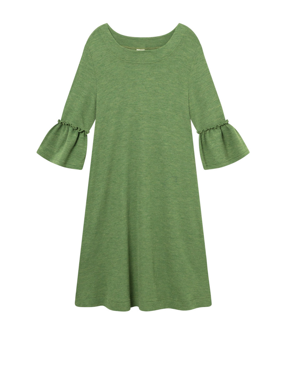 Merino kjole med barok stil 7030 i farver