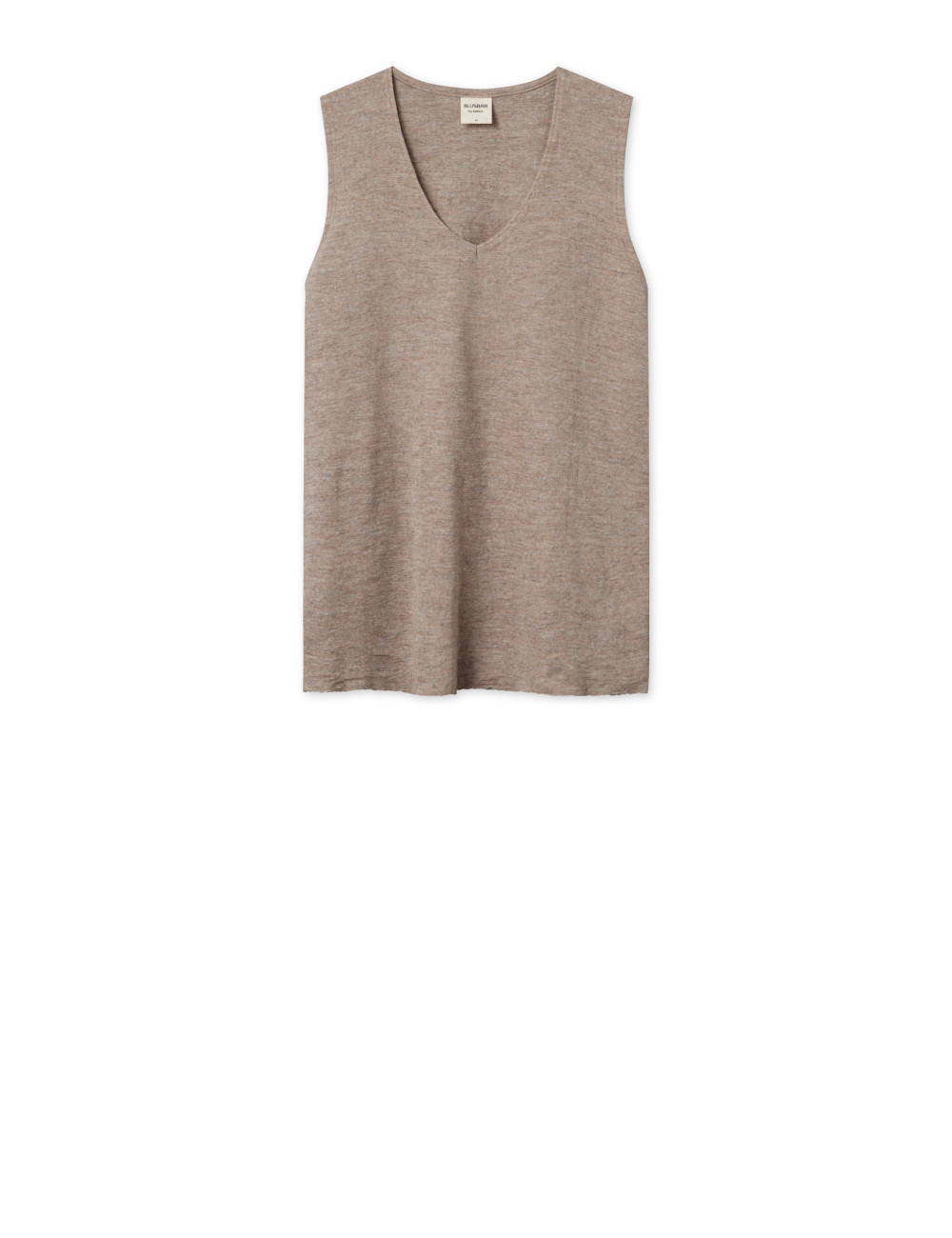 Merino uld vest med V-hals 2003 i basis farver