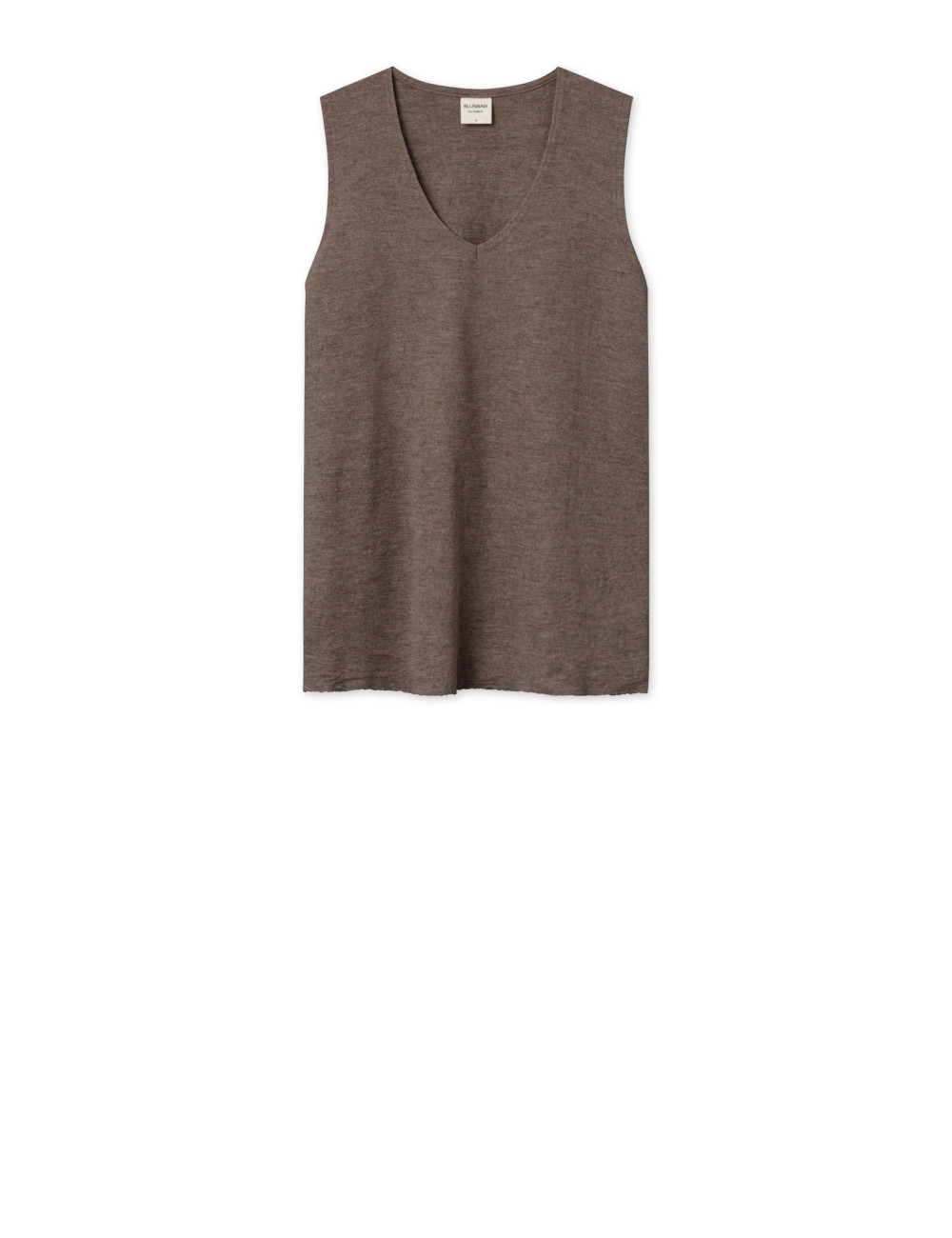 Merino uld vest med V-hals 2003 i basis farver