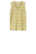 Merino uld vest med V-hals 2003 i striber