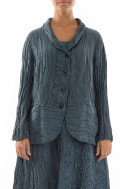 Elegant blazer-cardigan i hør og silke fra Grizas