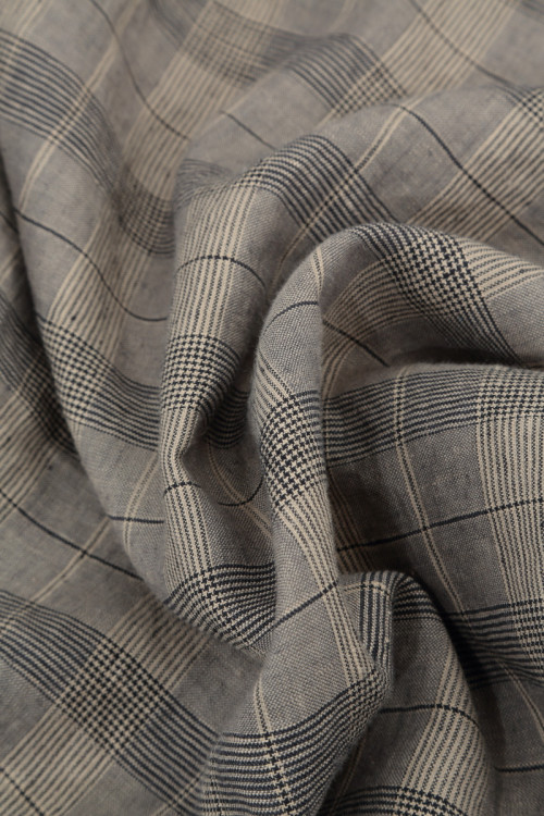 Ternet hør bukser i ballon-facon