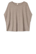 Poncho vest i merino uld 2004 i basis farver