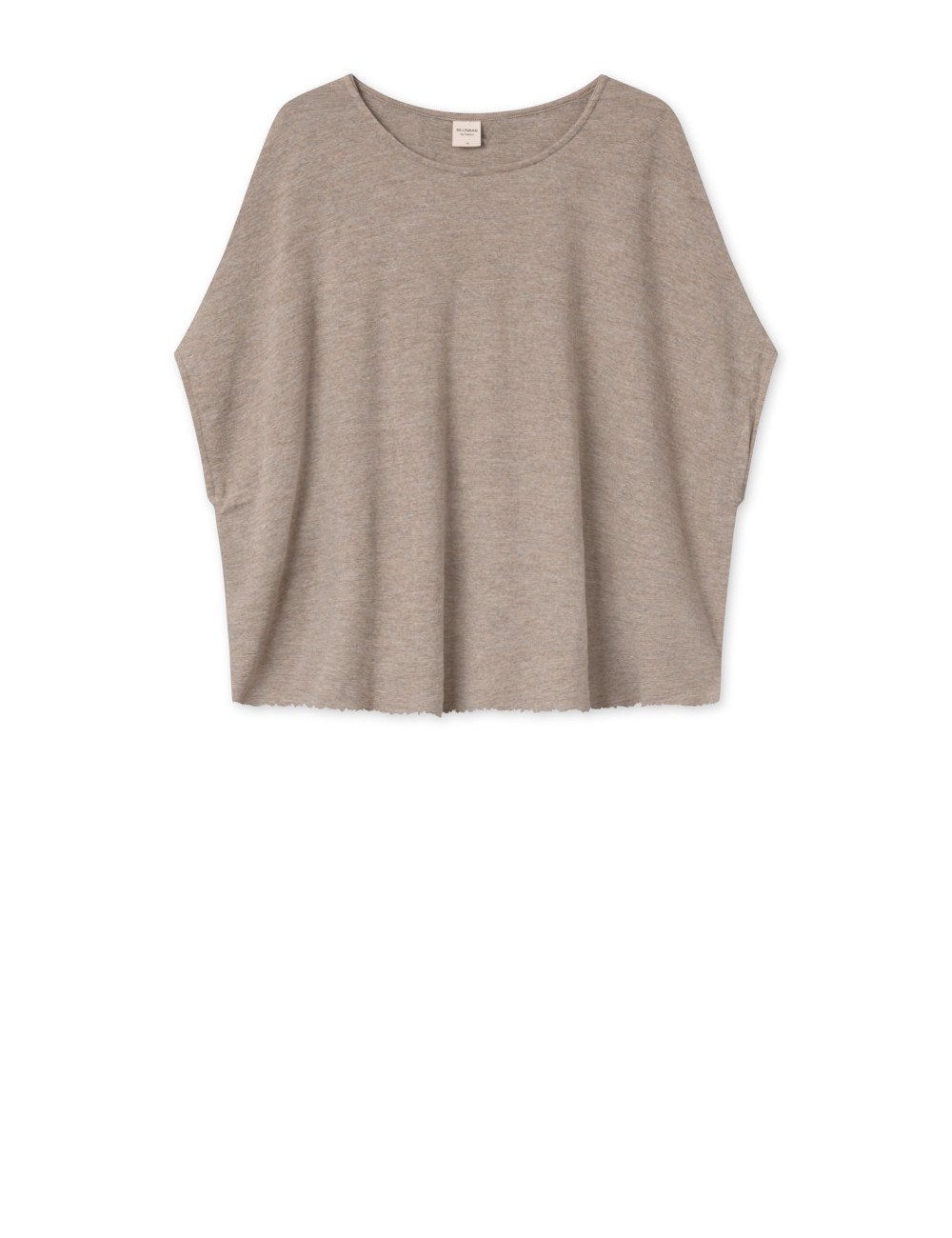 Poncho vest i merino uld 2004 i basis farver