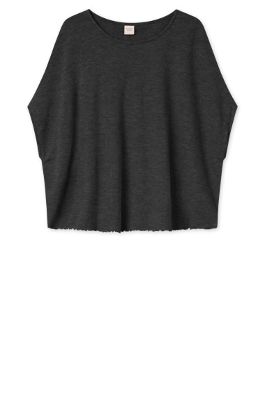 Poncho vest i merino uld | poncho-vest fra By Basics | oversize vest