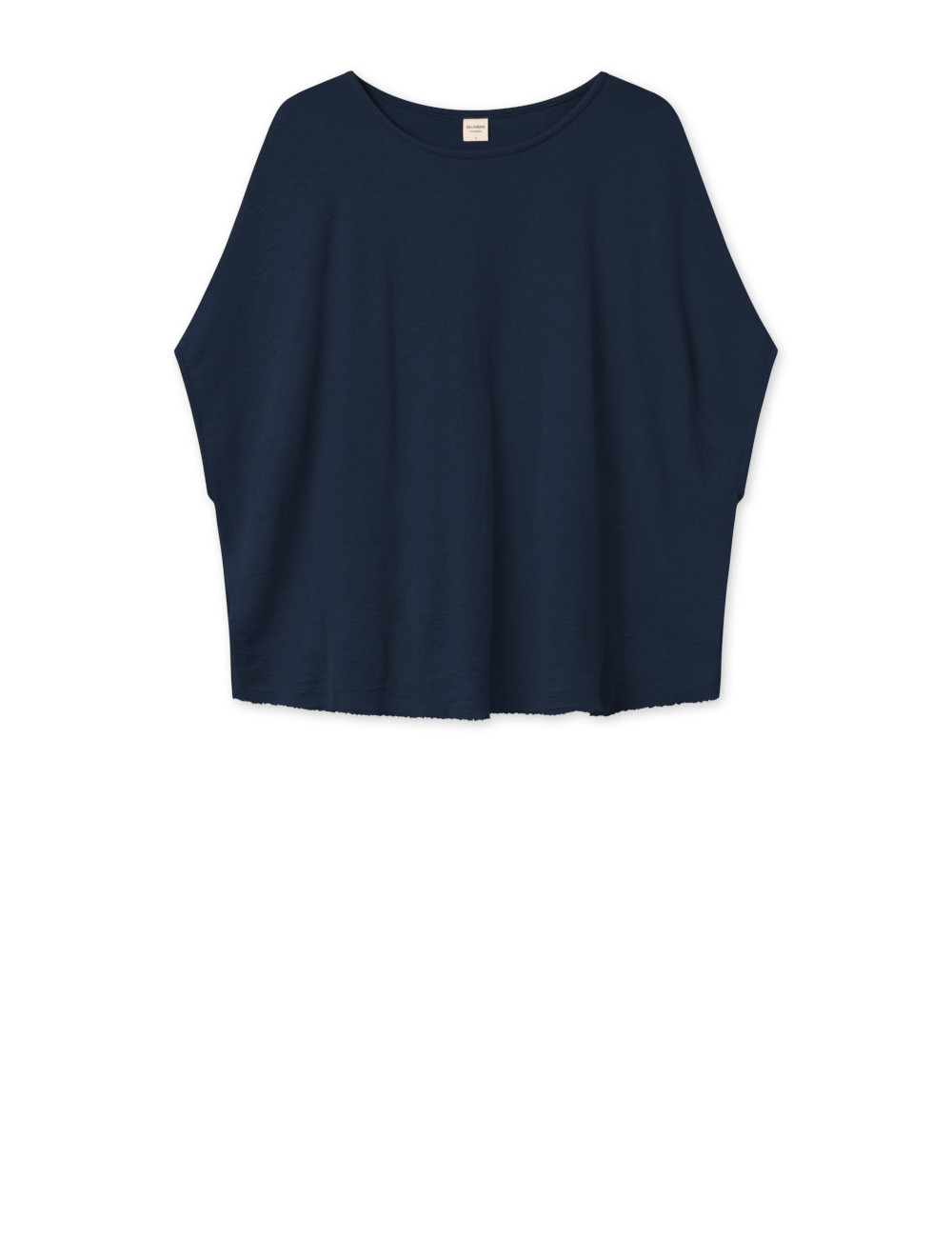 Poncho vest i merino uld 2004 i basis farver