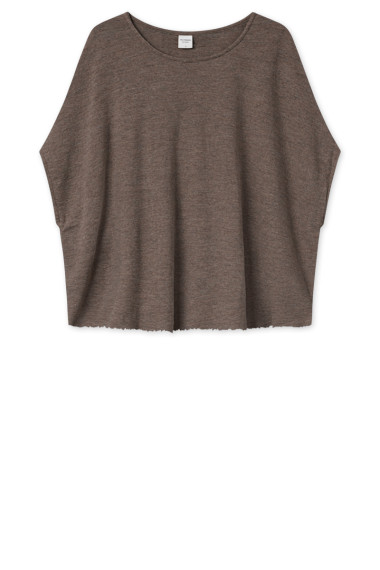 Poncho vest i merino uld | poncho-vest fra By Basics | oversize vest