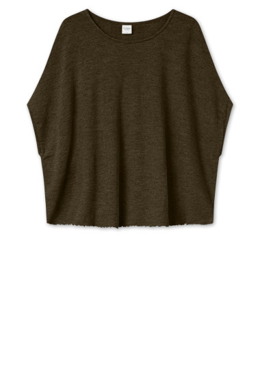 Poncho vest i merino uld | poncho-vest fra By Basics | oversize vest