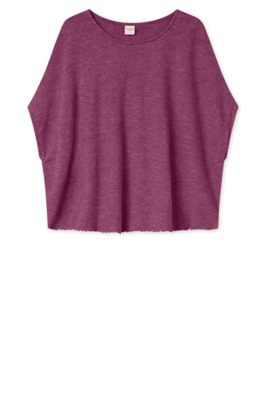 Poncho vest i merino uld 2004 i farver