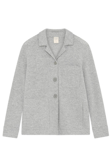 Merino uld cardigan-jakke 8021 i basis farver