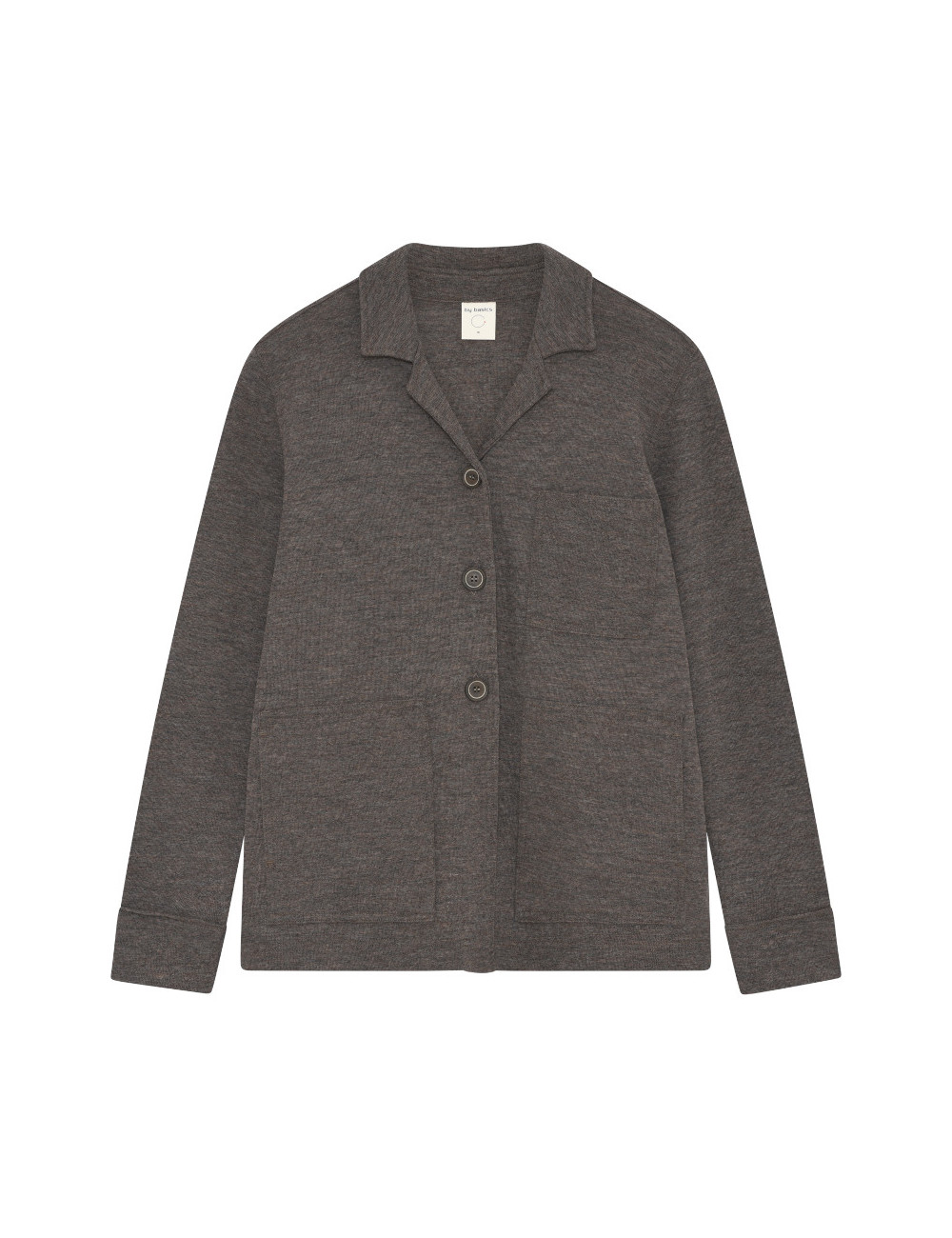 Merino uld cardigan-jakke 8021 i basis farver