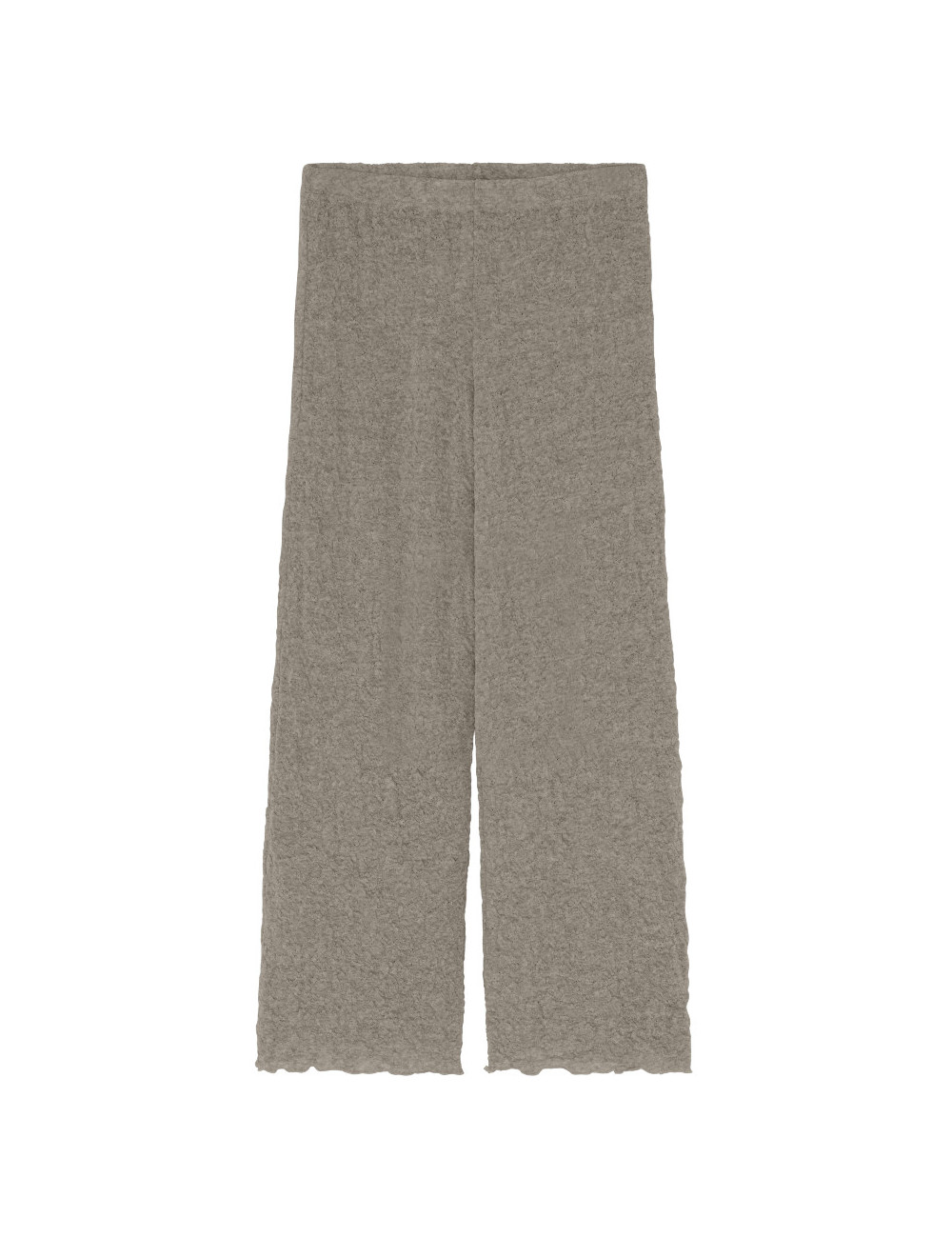 Brede bukser i merino bobbel uld 3501 i basis farver