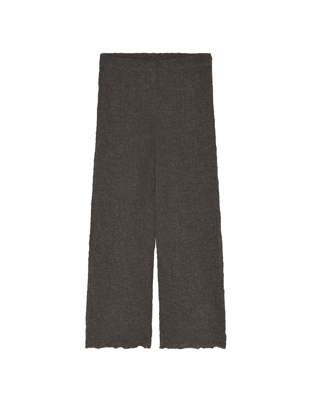 Brede bukser i merino bobbel uld 3501 i basis farver