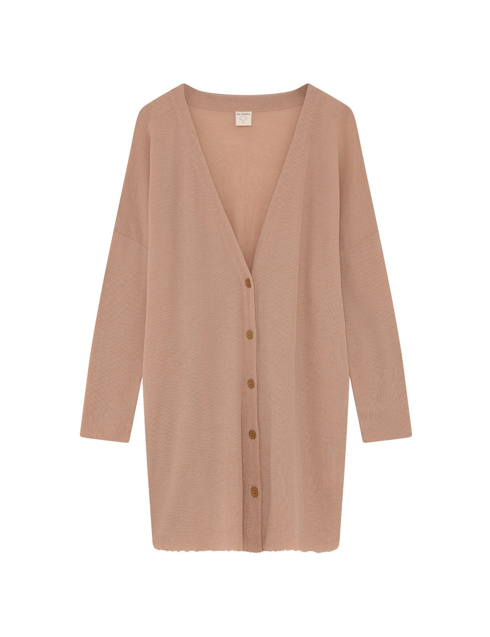 Oversize merino uld cardigan 8017 i farver