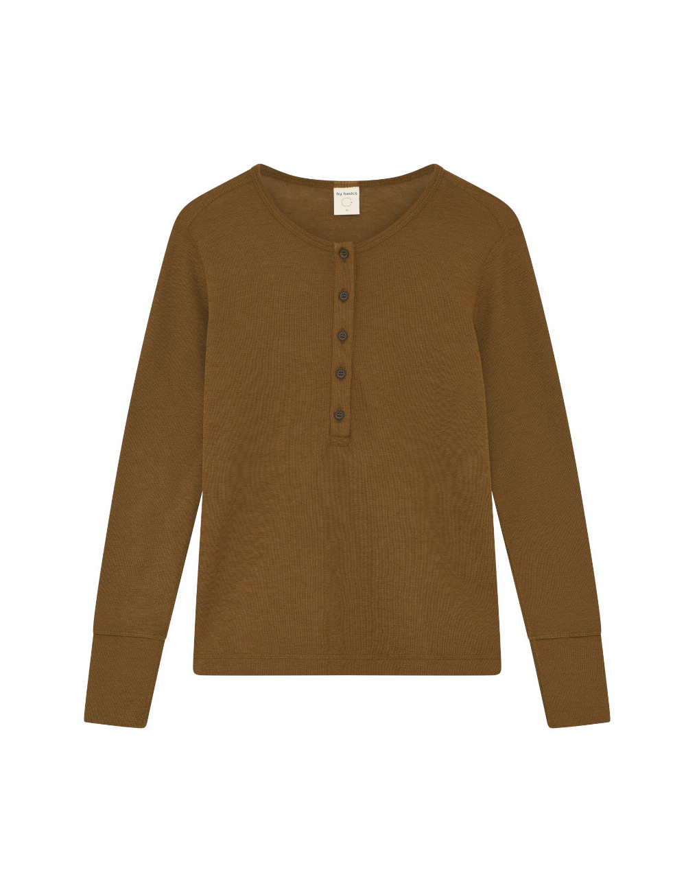 Merino uld bluse med knapper foran 4069 i basis farver