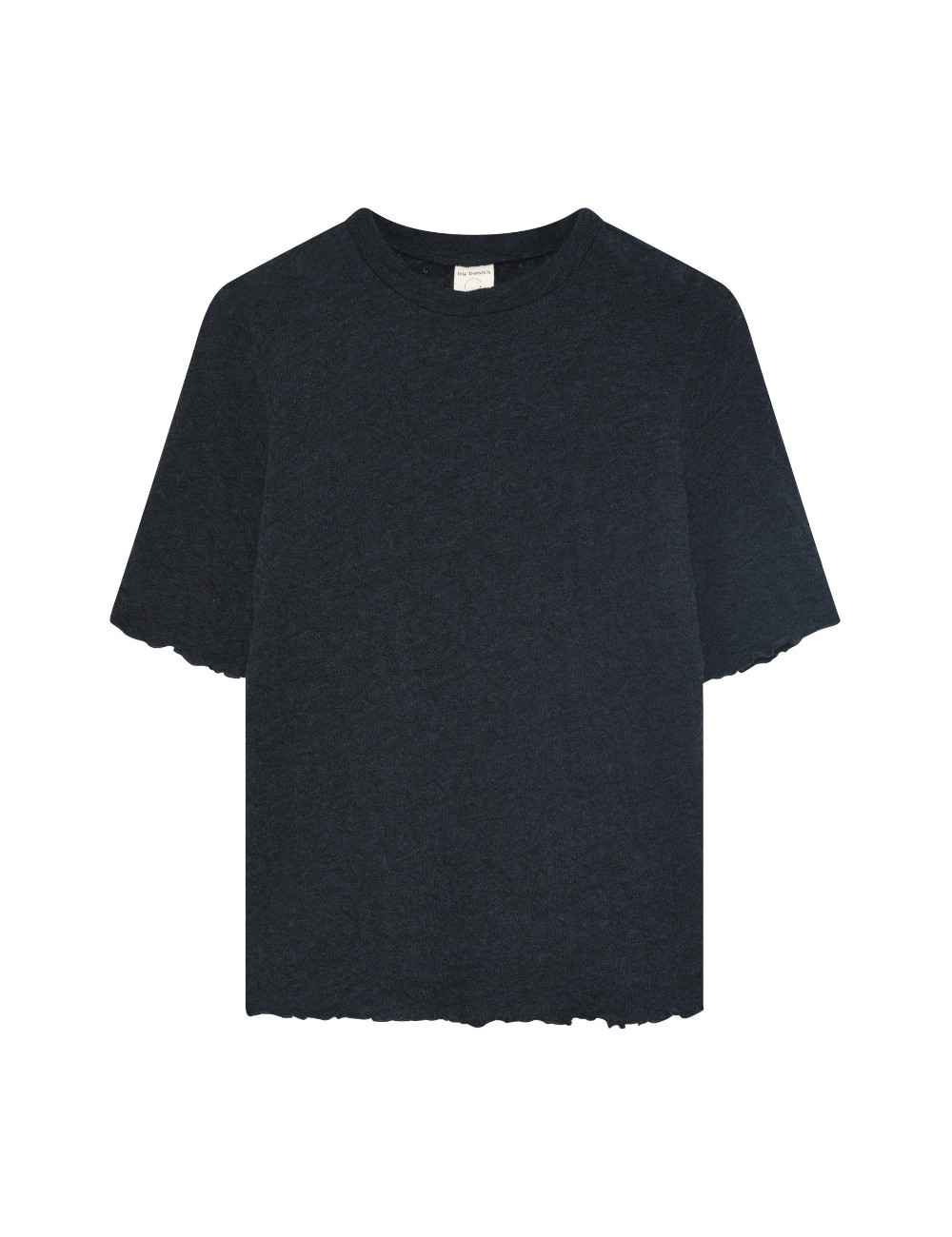 T-shirt i merino bobbel uld 4505 i basis farver