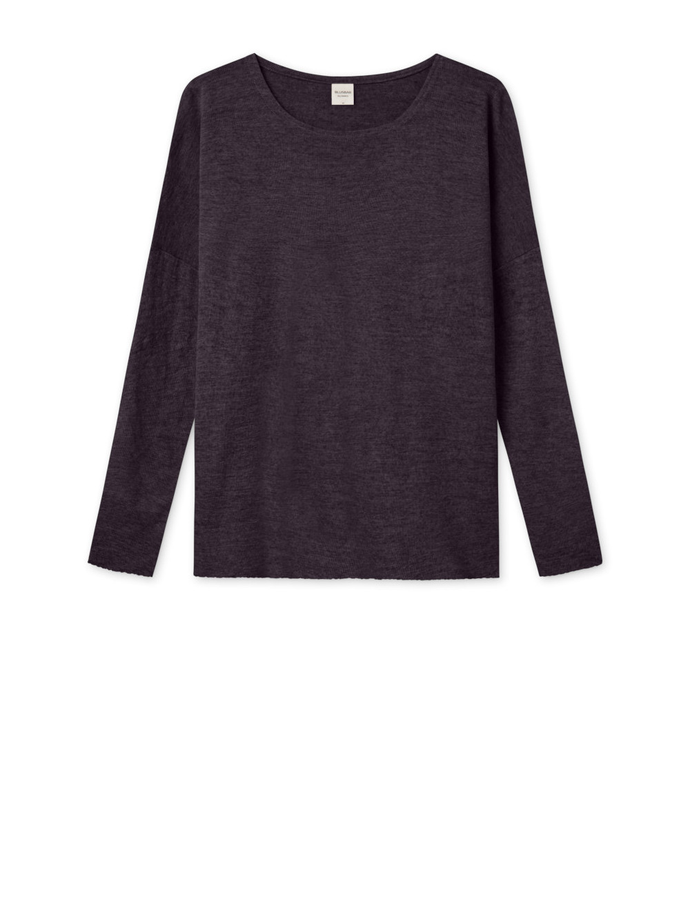 løs bluse i merino uld 4039 i farver
