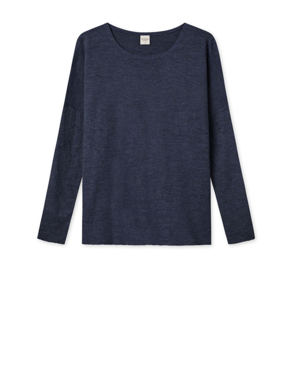 løs bluse i merino uld 4039 i basis farver