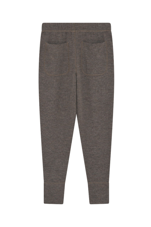 Merino uld bukser med lommer og snor i taljen 3009 i basis farver