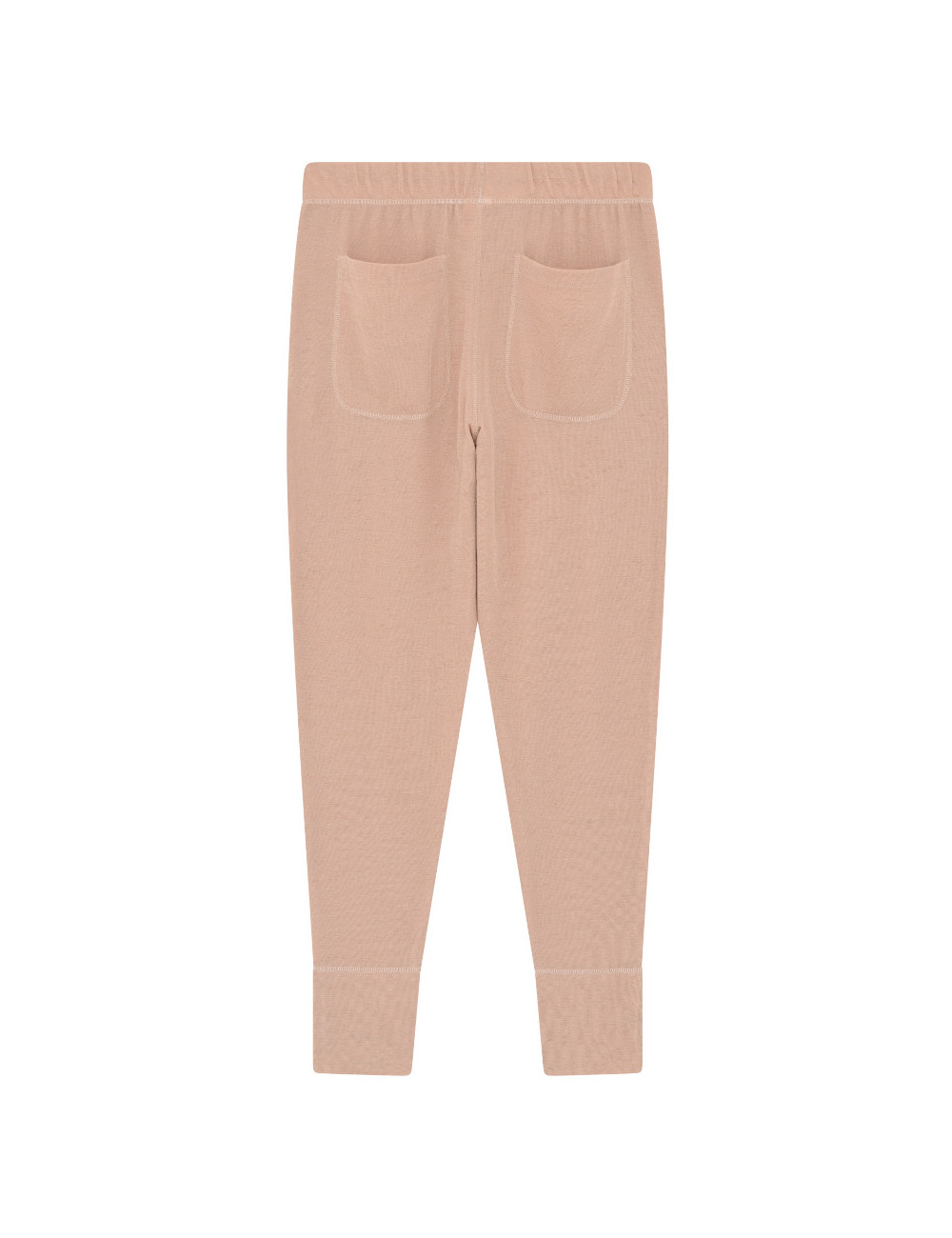Merino uld bukser med lommer og snor i taljen 3009 i farver