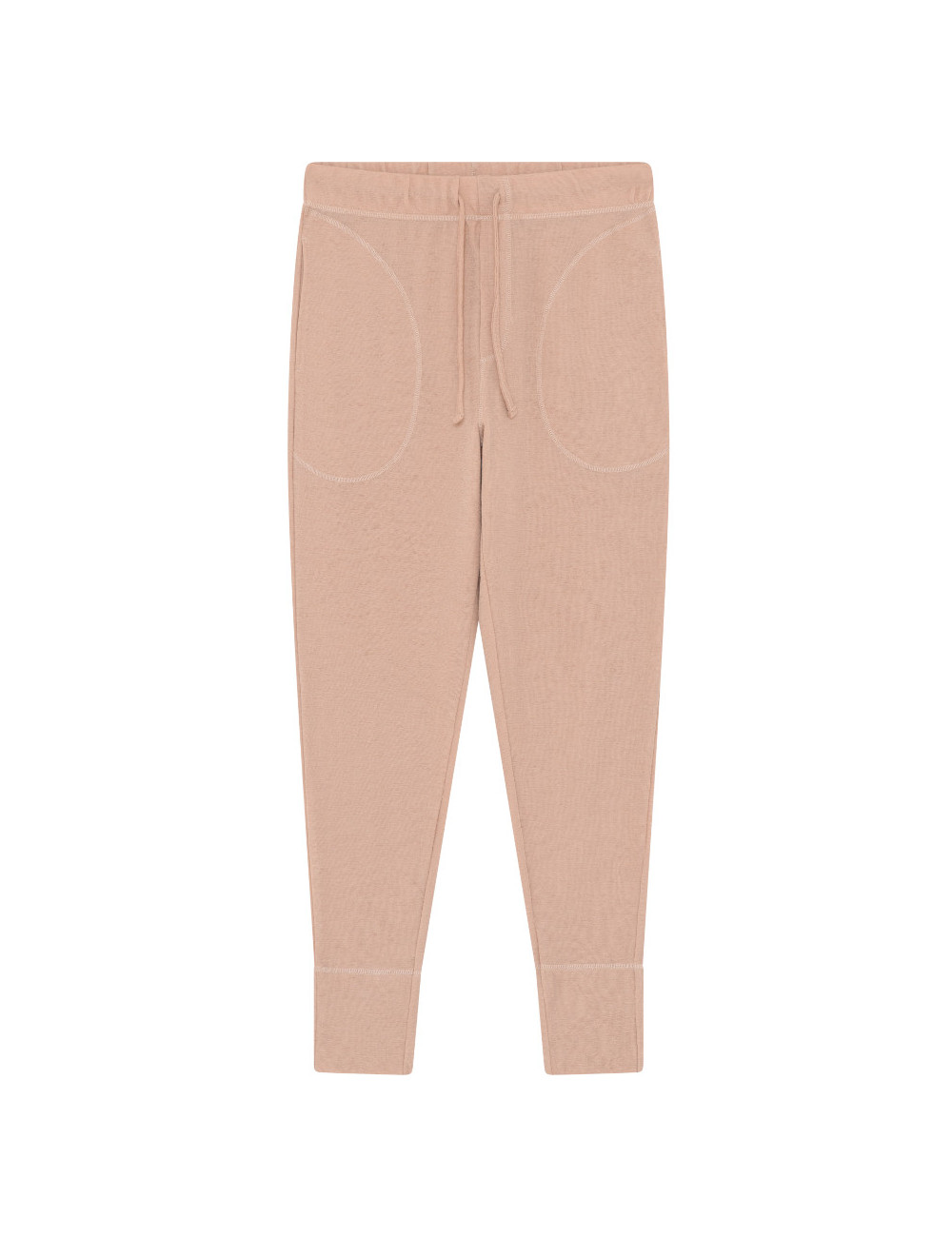 Merino uld bukser med lommer og snor i taljen 3009 i farver